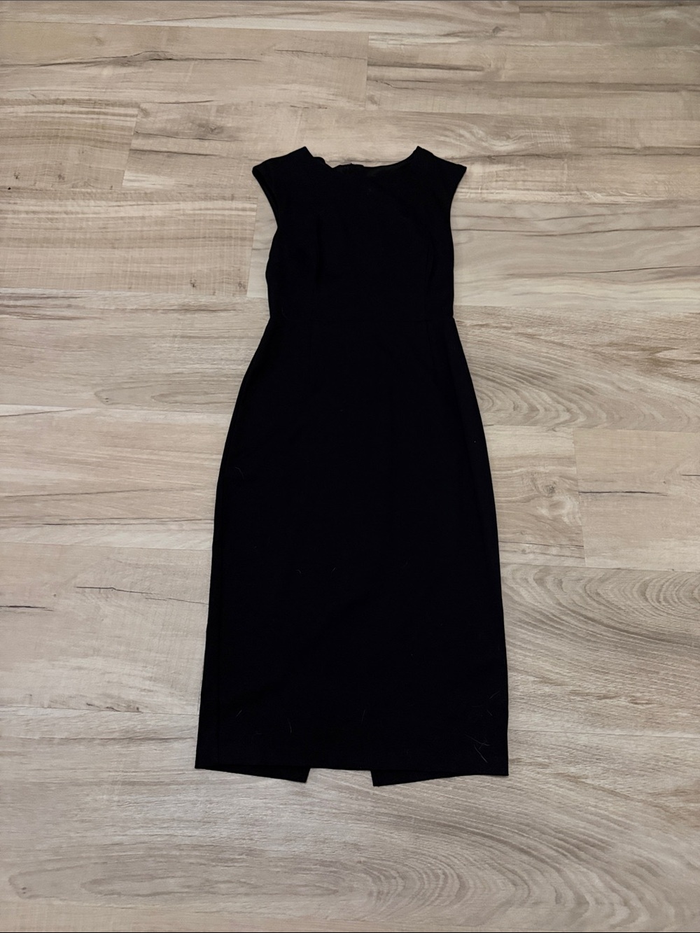 Express Black Midi Sheath Dress
